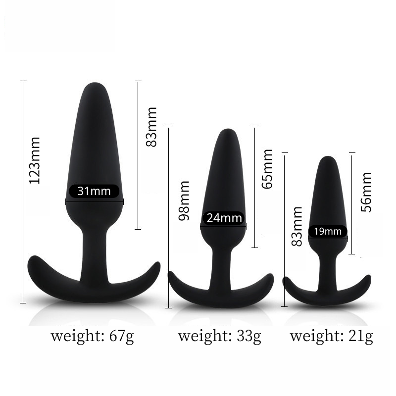 Anchor Silicone Anal Plug Stimulating Adult Sex Toy